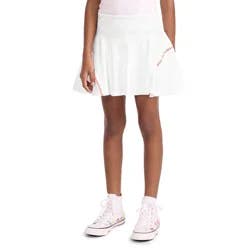 Converse® Girls' Ribbed Skort - White XS