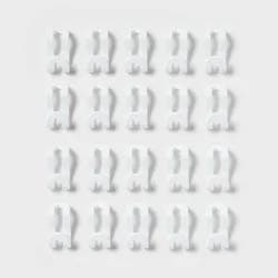 20pk Hanger Connector Hooks - Brightroom™