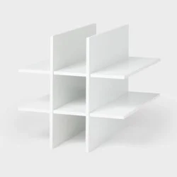 13" Cube Accessory Grid Insert White - Brightroom™