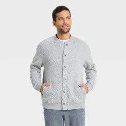 Men's Vintage Zip-Up Sweatshirt - Goodfellow & Co™ Gray