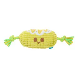 BARK Corn Dog Toy - Corn on the Tug: Medium Breed Size, 0.22 Pounds, Plush Pet Toy