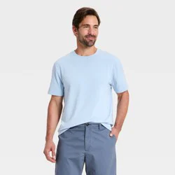 Men's Comfort Wear T-Shirt - Goodfellow & Co™ Blue L