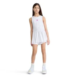 Converse® Girls' Tank Romper - White M