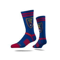 MLS Real Salt Lake Fashion Logo Premium Knit Crew Sock