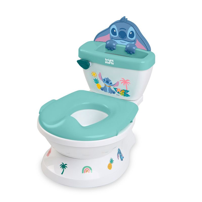 slide 1 of 14, Disney Baby Bright Starts Stitch My Size Potty Chair - Blue, 1 ct