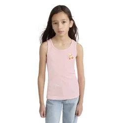 Levi's® Girls' Cherry Embroidered Tank Top - Coral Pink XL