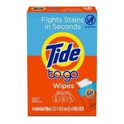 Tide Stain Remover Wipes - 6ct
