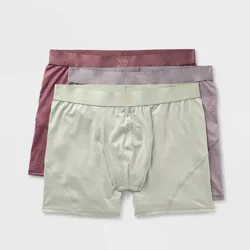 Men's 3pk Performance Underwear - All In Motion™ Gray L