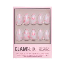 Glamnetics Fluer Amour Fake Nails