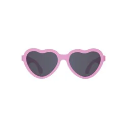 Babiators Rubber Heart Sunglasses - Pink: Maximum UV Protection, One Size Fits Most