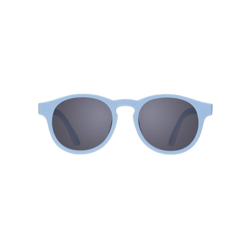 slide 1 of 5, Babiators Rubber Round Keyhole Sunglasses - Light Blue: Maximum UV Protection, One Size Fits Most, 1 ct