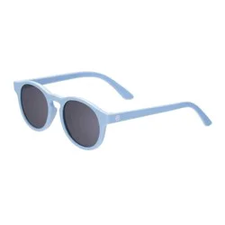 Little Suns by Babiators Rubber Round Keyhole Sunglasses - Light Blue: Maximum UV Protection, One Size Fits Most