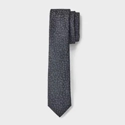 Men's Neck Tie - Goodfellow & Co™ Black Floral