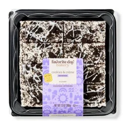 Cookies & Creme Brownie - 13oz / 8ct - Favorite Day™