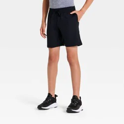 Boys' Soft Stretch Shorts - All In Motion™ Black M