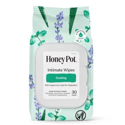 Honey Pot Cooling Intimate Wipes - 30 ct