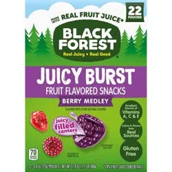 Black Forest Fruit Snacks Berry Medley Fruit Snacks - 17.6oz/22ct