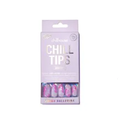 Chillhouse Chill Tips Press-On Nail Set - Design Studio - Prima Ballerina - 24ct