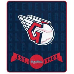 MLB Banner Icon Ultra Cozy Blanket - Cleveland Guardians