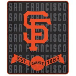 MLB Banner Icon Ultra Cozy Blanket - San Francisco Giants