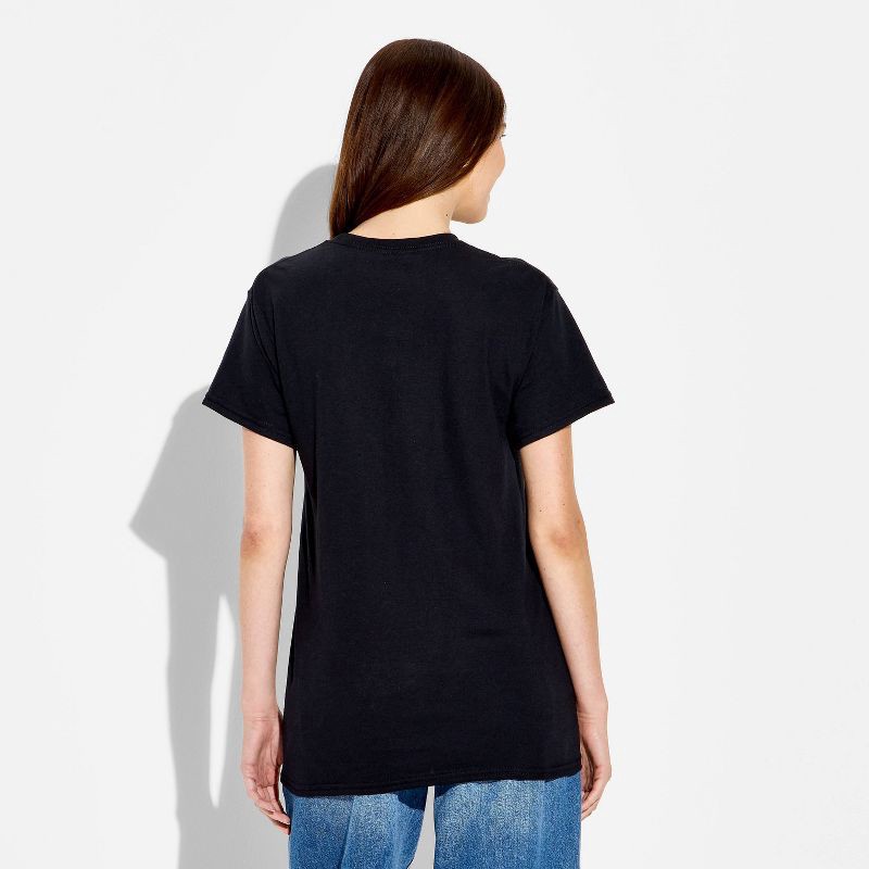 slide 3 of 3, Universal Women's Frankenstein Bride Oversized Short Sleeve Graphic T-Shirt - Black XXS, 1 ct