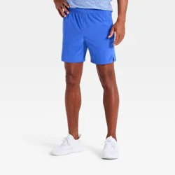 Men's Unlined Run Shorts 7" - All In Motion™ Royal Blue S