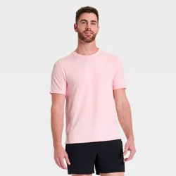Men's Short Sleeve Performance T-Shirt - All in Motion™ Pink XL