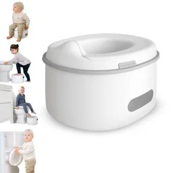 Jool Baby Milestone 4-in-1 Potty Training Chair System with Urinal - White