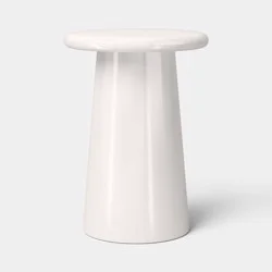 Round Pedestal Table Ivory - Room Essentials™