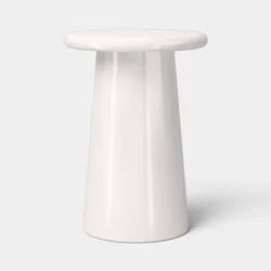 Round Pedestal Table Ivory - Room Essentials™