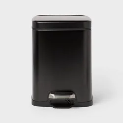 4L Step Trash Can Stainless Steel - Brightroom™