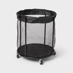Open Rolling Sports Ball Storage Black - Brightroom™