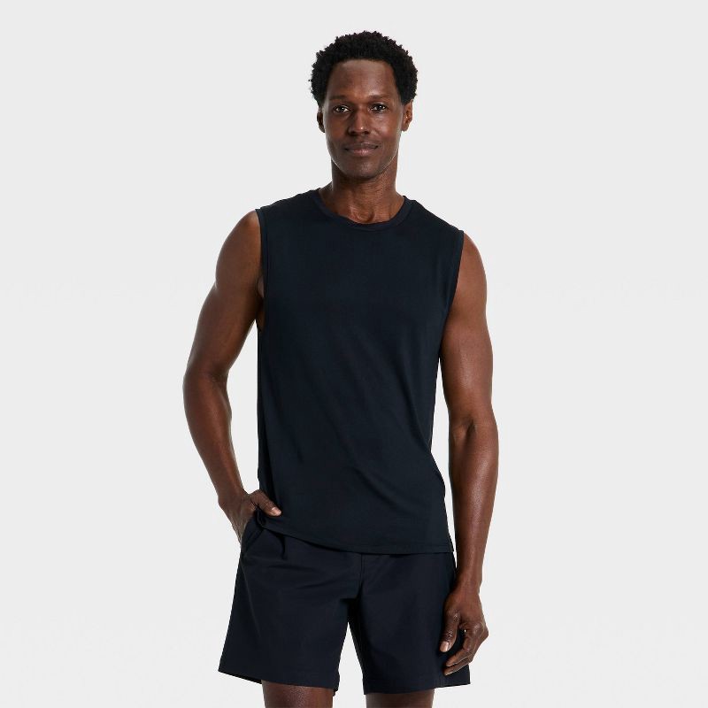 slide 1 of 3, Men's Performance T-Shirt - All In Motion™ Black XL, 1 ct