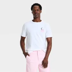 Men's Cotton Graphic T-Shirt - All In Motion™ True White XXL