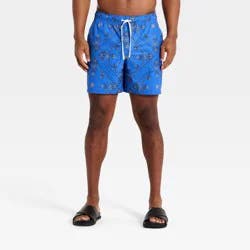 Men's Woven Hybrid Shorts - All In Motion™ Blue S