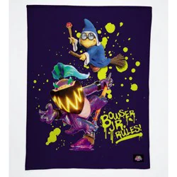 Super Mario Bros: The Movie Bowser Jr Throw Blanket