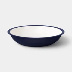 36 fl oz Plastic Cereal Bowl Navy Blue - Room Essentials™
