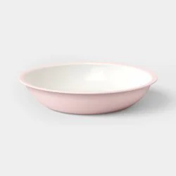 36 fl oz Plastic Cereal Bowl Pink - Room Essentials™