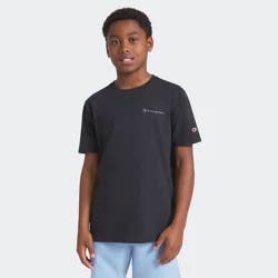 Champion Kids' Signature Graphic T-Shirt - Black XL