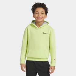 Champion Kids' Signature Fleece Hoodie - Lemon Yellow XL