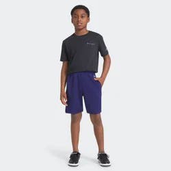 Champion Kids' Signature Mesh Shorts - Dark Blue L