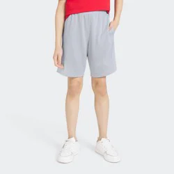 Champion Boys' Signature Mesh Shorts - Gray M