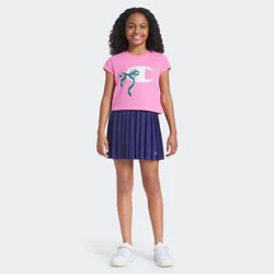 Champion Girls' Graphic Baby T-Shirt - Pink M