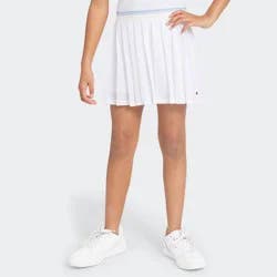 Champion Girls' Pleated Mesh Skort - Bright White S