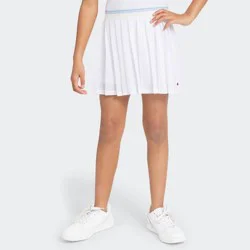 Champion Girls' Pleated Mesh Skort - Bright White XL