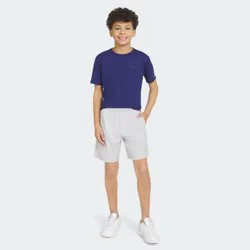 Champion Boys' Stretch Woven Shorts - Gray L