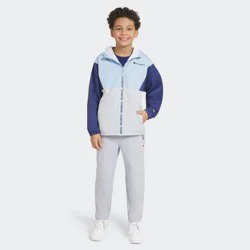 Champion Boys' Colorblock Windbreaker Jacket - Dark Blue S