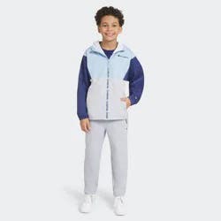 Champion Boys' Colorblock Windbreaker Jacket - Dark Blue S