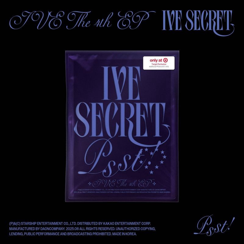 slide 2 of 7, The Orchard IVE - The 4th EP IVE Secret (Target Exclusive, CD), 1 ct
