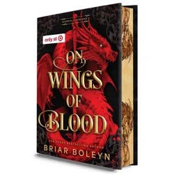 Harper Collins On Wings of Blood (Target Exclusive) - by Boleyn, Briar (Hardcover)